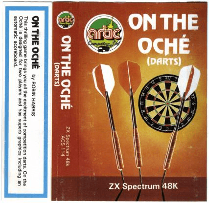 On the Oche box art for ZX Spectrum